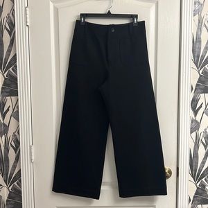 Anthropologie high waisted cropped pant